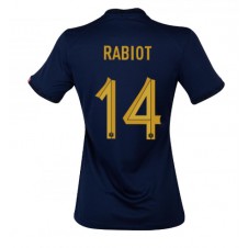 Frankrike Adrien Rabiot #14 Hjemmedrakt Kvinner VM 2022 Kortermet